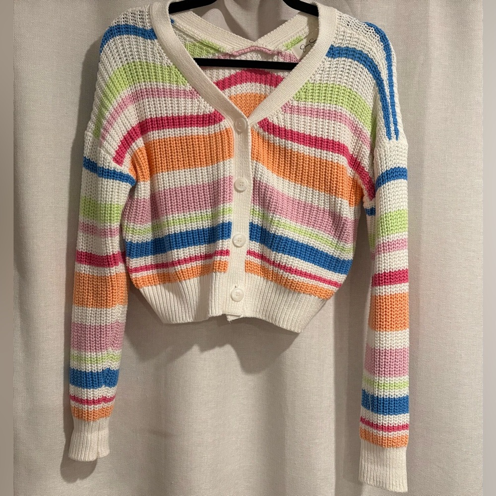 Colorful Striped Women's Sweater